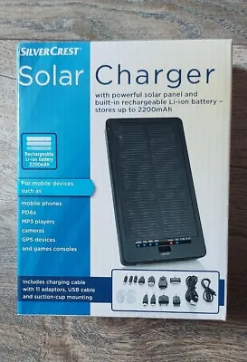 £11.99 • Buy Solar Charger Mobile Phones, Cameras GPS Devices MP3 Players PDAs Father's Day 