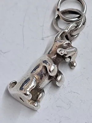 Links Of London Dog With A Bone Silver Charm Fully Hallmarked • £29