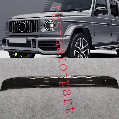 For Mercedes G63 AMG 2019-2023 Glossy Black LH&RH Front Bumper Guard Plate  • $328.23