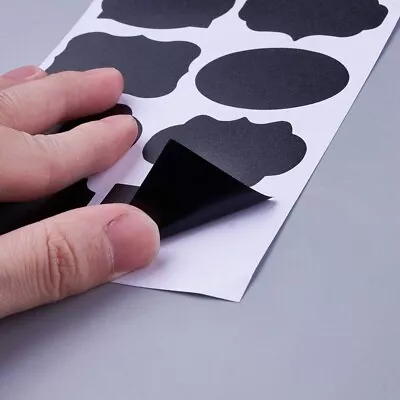 Chalkboard Adhesive Stickers: 10 Sheets Per Pack • $12.45