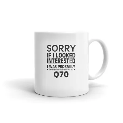 Thinking About Driving My Q70 Tea Coffee Ceramic Mug Office Work Cup  • $12.99