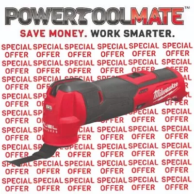£113.99 • Buy Milwaukee M12FMT-0X Fuel Brushless Multi-Tool Bare Unit