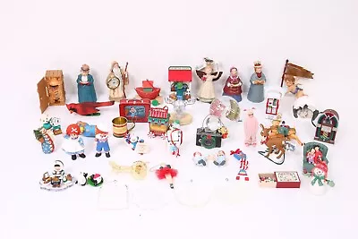 40+ Hallmark Keepsake Miniatures Christmas Ornaments Lot 60s 70s 80s 90s 2000s • $50
