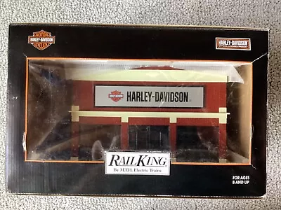 Mth O Railking #30-90111 Harley-davidson  Motorcycle Dealership  Mib • $114.90