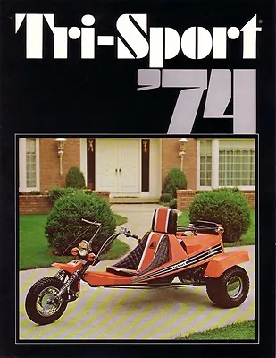 TWO VINTAGE 1970's ALSPORT TRI SPORT TRIKE BROCHURES MINT CONDITION 3 WHEELER  • $28.95
