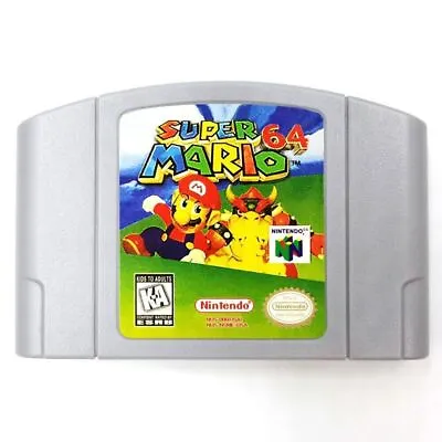 Super Mario 64 Version Game Cartridge Console Card For Nintendo N64 US Version • $19.99