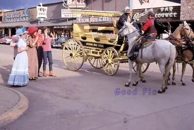 #SL - A Vintage 35mm Photo Slide- Street Scene- Horse And Buggy 1967 • $5.50