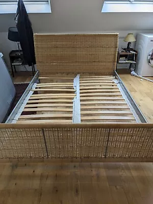 European Double Bed Frame (IKEA) • £1