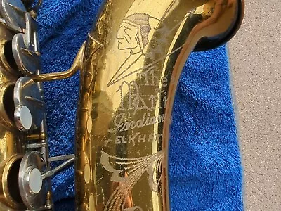 Martin Indiana Alto Saxophone SN:85445 Matching Serial #'s Nice Original Horn! • $429