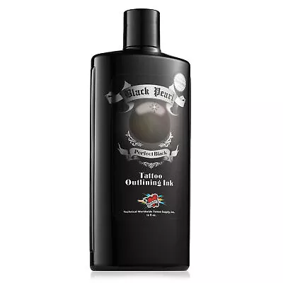 MOMs Millennium Tattoo Ink - Black Pearl - Outlining Ink - 12 Oz • $36.99