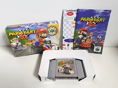 N64 Mario Kart 64 Complete In Box - Very Good Condition AUS (Nintendo 64) • $229.95