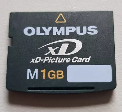 1gb Olympus Xd Memory Card Type M For Fuji Finepix/olympus Cameras 1 Gb • £14.99