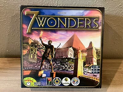 7 WONDERS Base Board Card Game COMPLETE 2014 • $24