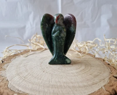 £10 • Buy Ocean Jasper Angel Carving Crystal Healing Minerals Chakra Gemstones Meditation