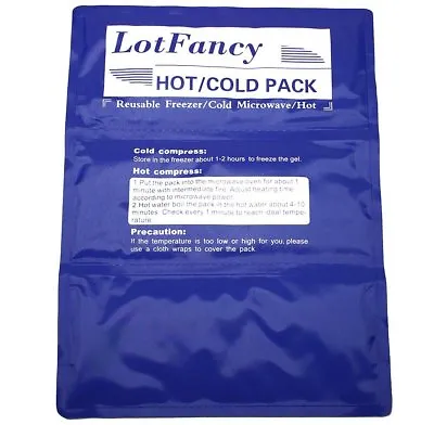 $15.99 • Buy Large Gel Ice Therapy Hot Cold Pack Reusable For Belly Back Legs Pain Relief NEW