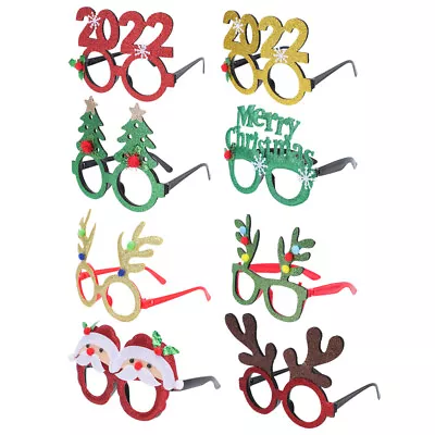 Christmas Eyeglasses Frames - Party Favors For Holiday Events • £12.19