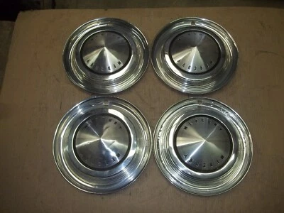 $99.99 • Buy 1962 62 1963 63 Mercury Monterey Hubcap Wheel Cover Hub Cap 14  OEM USED S5 SET