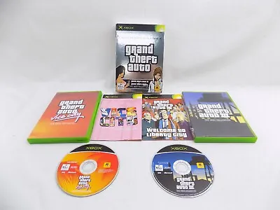 Mint Disc Xbox Original Grand Theft Auto Double Pack (GTA III & Vice City) - ... • $59.92