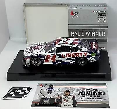 2022 1/24 #24 William Byron ”Liberty Univ” ATLANTA WIN - Camaro ZL1 - 1 Of 684 • $71.99