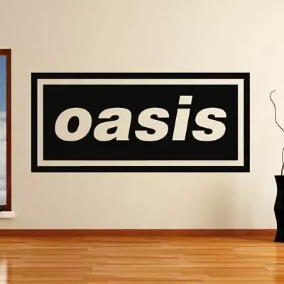 Oasis Band Logo Wall Art Sticker (AS10260) • £28.99