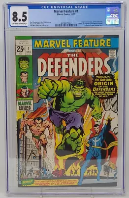 Marvel Feature #1 ~ Marvel 1971 ~ Cgc 8.5 ~ 1st Defenders • $334.99