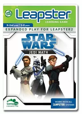 LeapFrog Leapster Game: Star Wars Jedi Math (Leapster 2008) Video Game • £3.85