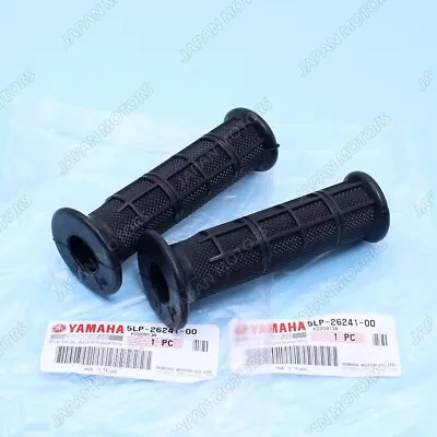 New Genuine Yamaha Right Left Handle Grips Raptor Grizzly Warrior 5LP-26241-00 • $38.90