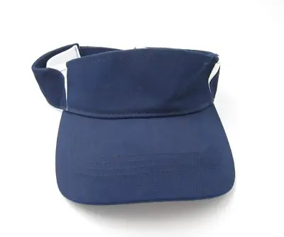 Navy Adjustable Sun Visor Hat • $8.42