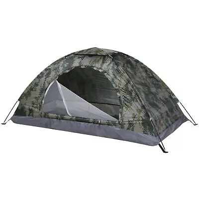 Travel Hiking Tent 2 Man Person Family Camping Outdoor Festival Shelte J M3L1 • £15.99