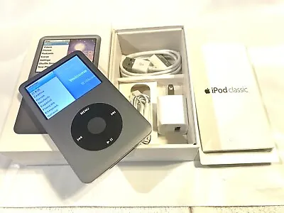 Apple IPod Classic 6th Generation Gray (120GB) MP3 - Bundle  With New Box • $234.95