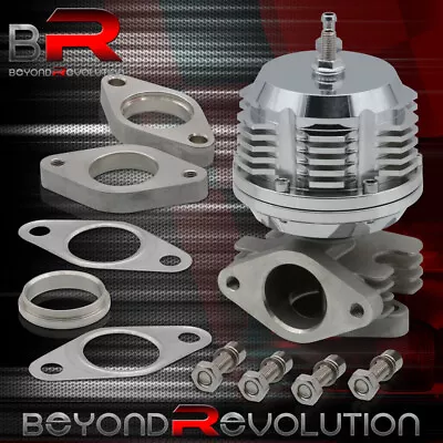 38mm Chrome External 2 Bolt Turbo Wastegate Bypass Header Bov Blow Off • $36.99