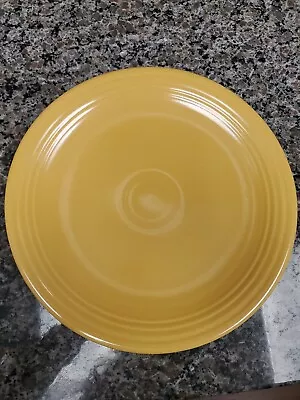 12 Vintage Fiesta Chop Serving Platter Yellow • $20