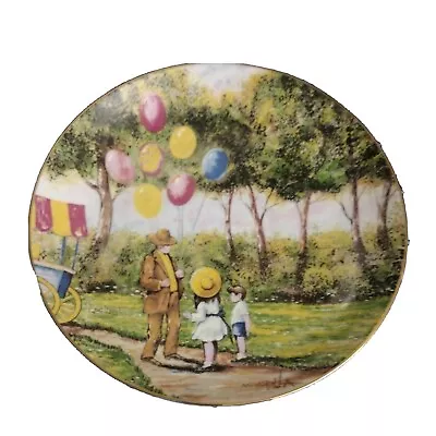 The Balloon Man 1979 Dominic Mingolla Calhoun's Collectible Plate Children • $9.99