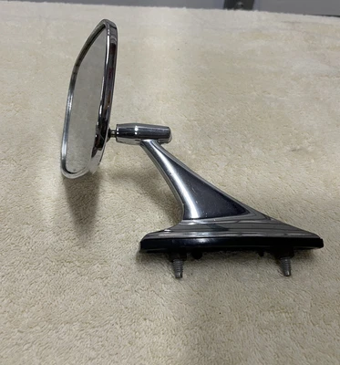 $2.99 • Buy Vintage Chrome Side View Mirror Car Automobile Part - 0614294
