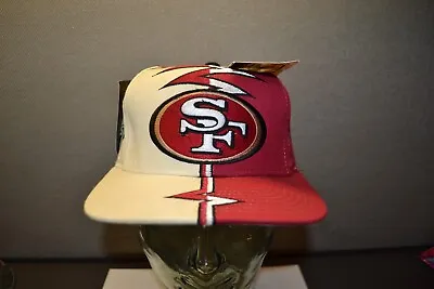 Vintage Starter Pro Line San Francisco 49ers Shockwave Hat NFL - New With Tags • $149.99