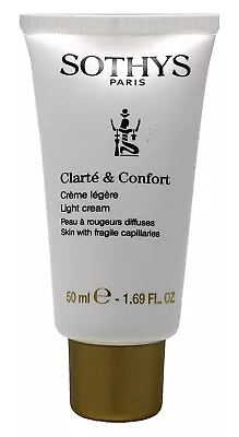 $30.99 • Buy Sothys Clarte & Comfort Light Cream Capillaries Clear 1.69oz NEW IN BOX