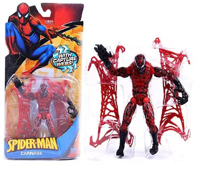 £14.96 • Buy Venom Spider-Man Carnage Superhero Spiderman With Capture Webs 6  Action Figure