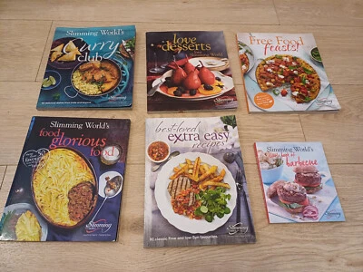 £27.99 • Buy 6 X Slimming World Recipe Books Bundle Job Lot