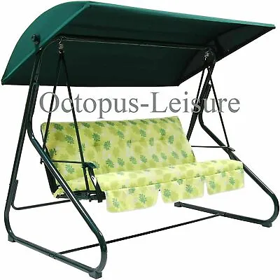 REPLACEMENT B&Q GARDEN SWING HAMMOCK CANOPY COVER SICILY SORRENTO194 X 124cm  • £38.99