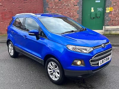 2017 Ford Ecosport Zetec 1.0 Damaged Salvage Repairable • £100