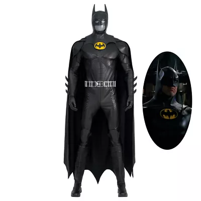 The Flash 2023 Batman Costume Cosplay Suit Men's Outfit • $242.89