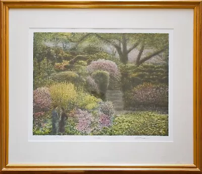 $499.95 • Buy Signed & Framed Lithograph “Garden” By Harold Altman 38x33 - GD2