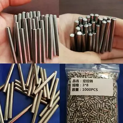 304 Stainless Steel Parallel Pins M5 Dowel Pins Cylindrical Pins Position Pins • $1.85