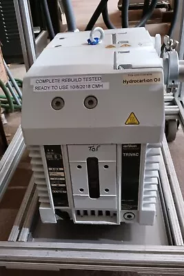 $5000 • Buy Oelikon Leybold Trivac D40B Vaccum Pump With Lafert Motor AMH100LAA4
