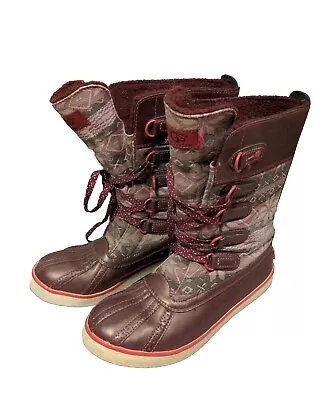 UGG Limited Edition Women's Baroness Snow Boots  Left Size 6 Right Size 7 • $14.99