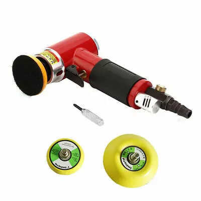 2/3inch Mini Air Sander Dual Air Orbital Sander Polisher Grinder Air Compressors • $30.99