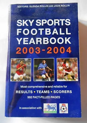 £2.99 • Buy The Sky Sports Football Yearbook: 2003-2004 - Good Condition