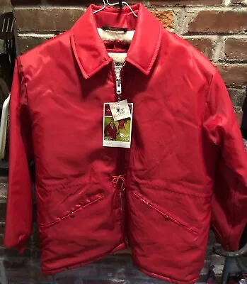 Vintage West Wind By Buccaneer Shearling Outdoorsman Jacket Size L NOS W/tags! • $44.99