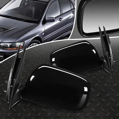 For 02-07 Mitsubishi Lancer Pair Oe Style Powered+heated Side View Door Mirror • $71.56