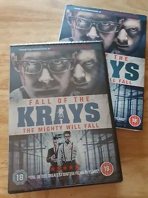 Fall Of The Krays DVD (2016) Simon Cotton Adler (DIR) Cert 18 Amazing Value • £1.50